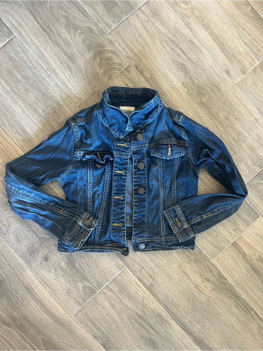 Cherokee Girls Blue Denim Jean Jacket